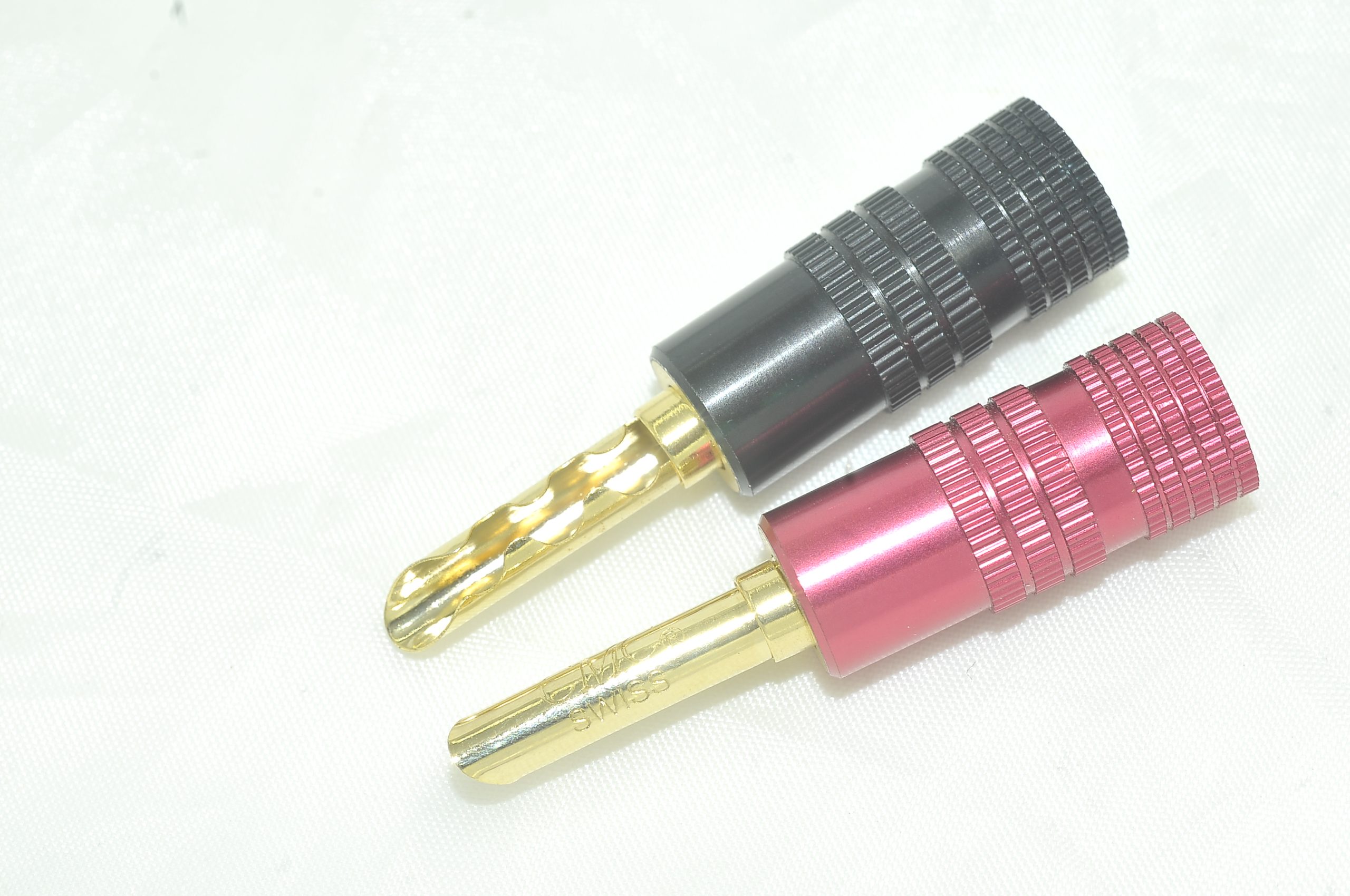 BFA banana plug Speaker Cable & Wire Connectors 24K Gold Plated N0544E